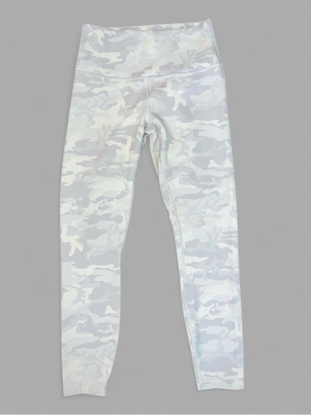 Lululemon Wunder Under HR Tight 25" *Jacquard White Camo Size 8